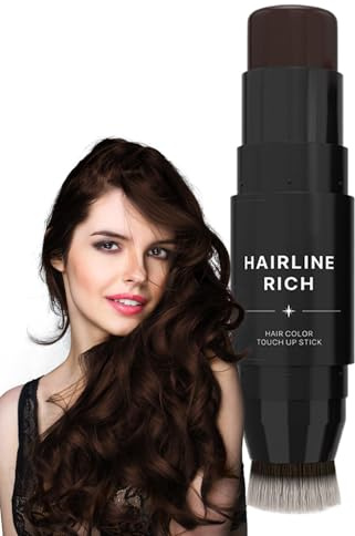 Root Cover Up Stick - Pen De Sombreado De Cabello Temporal | Cubierta De Raíz De Larga Duración, De Mezcla De Cabello, De Retoque De Raíz De Cabello, Cobertura De Cabello Para Mujeres De Lar