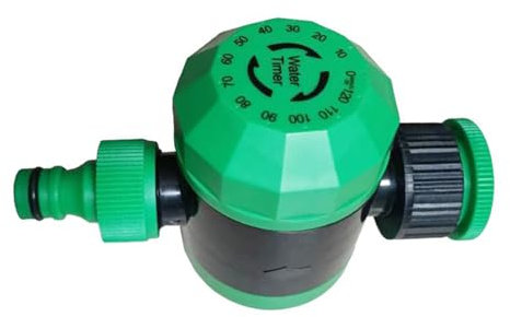 Programador de Riego | Programador Mecánico para Manguera - Programador Automático para Jardín Césped Piscina Patio Exterior Plantas En Vacaciones