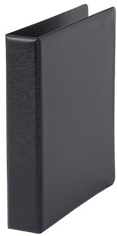 Leitz 46040095 Ringbuch Premium, A5, PP, 2 Ringe, 25 mm, schwarz