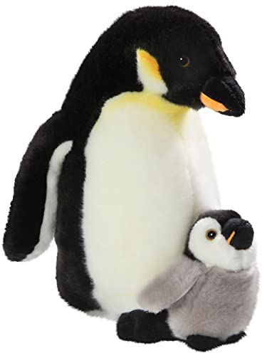 Carl Dick Pinguin mit Baby, Laufvogel, Plüschtier, Kuscheltier, ca. 32cm 1725