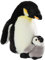 Carl Dick Pinguin mit Baby, Laufvogel, Plüschtier, Kuscheltier, ca. 32cm 1725