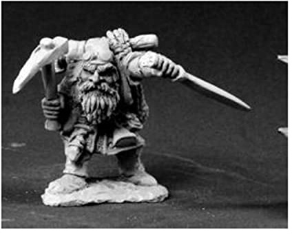 Reaper Miniatures Gris Knotslip Dwarf Trapfinder Dark Heaven Legends Minature Figures