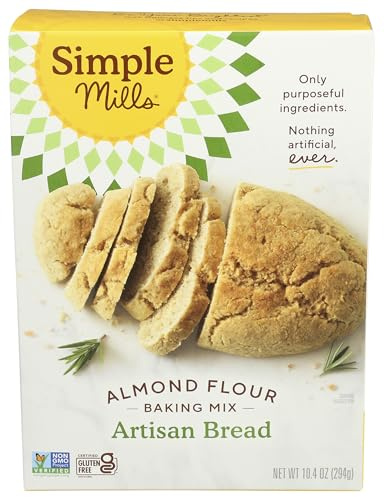 Simple Mills Artisan Bread Mix, net weight 10.4 Ounce