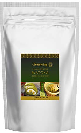 Clearspring Organic Japanese Matcha Green Tea Powder | Premium Grade | 1KG | Shade Grown in Uji, Kyoto | Vegan | Kosher | Soil Association Certified