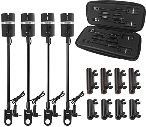 SIUKE Échangistes de pêche Indicateur de Morsure de pêche à la Carpe Swinger Numérique Alarme de pêche Pièces LED Indicateur de Morsure Illuminé Swinger Fishing Tackle