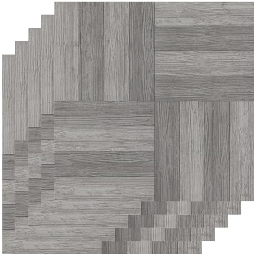 WOONEKY 5 Piezas Pegatinas Suelo Impermeables PVC Adhesivas Antideslizantes para Cocina Baño Fácil Limpieza Reubicables Decorativas