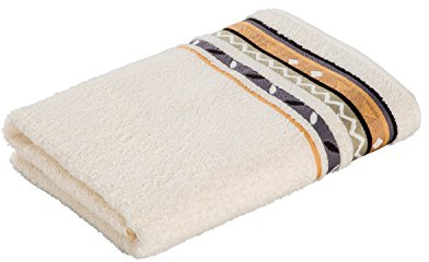 frottana Country Duschtuch 67 x 140 cm aus 100% Baumwolle, ivory