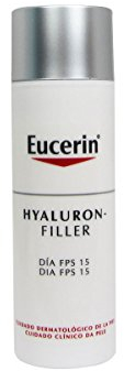 Eucerin Hyaluron-Filler Crema Giorno SPF 15 per Pelle Normale e Mista 50 ml, Crema viso antirughe e antirughe, Formula con Acido Ialuronico ad azione anti-età per pelle mista e normale