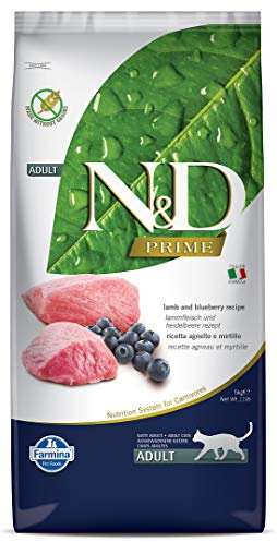 N&D Grain Free N&D Prime Cat Lamb & Blueberry Adult 5kg
