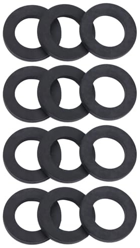 12pcs Anneau De Joint De Robinet De douche en Caoutchouc - Joint Torique Remplacement Tuyau D'Eau Étanchéité 3/4