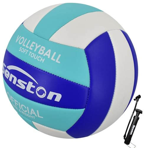 Senston Volleyball Official Size 5 Soft Touche Volley Ball Indoor Outdoor Beach Volleyballs
