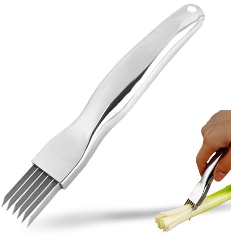 EYVRPAU Rallador De Verduras,1 pieza,2024 Nueva Actualización,Wellenschneider,Zerkleinerung Cutter,Shredder Messer,Gadget Multifuncional,Multiusos Acero Inoxidable,Cortadora Verduras