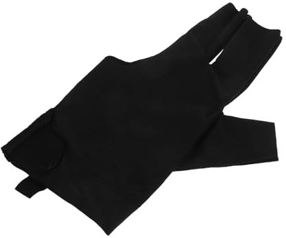 NULYLU Snookerhandschuhe Für Linke Hand Elastische Billard-Queue-Handschuhe Verschleißfeste Sporthandschuhe Atmungsaktive Dreifinger-Handschuhe Bequeme Schutzhandschuhe Für Pool