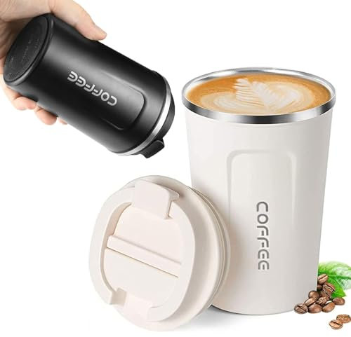 Tazza Termica Sigillata Sottovuoto Con Coperchio Tazza Da Caffè Termica Da Asporto Thermos Piccolo Per Caffè Mini Termos Da Caffè Termos Caffè Per Un Tè Al Caffè In Viaggio