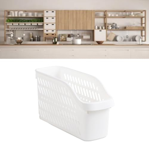 Topyond Rolling Storage Bin with Wheels, Plastic Storage Container Organizer for Kitchen and Bathroom, Sturdy Design with Simple Wheel Storage for Under Sink