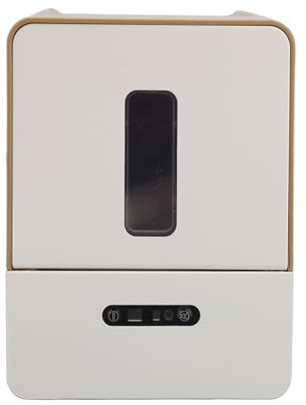 Distributore di Asciugamani di Carta Automatica a Parete Touchless a Parete Senza Tocco Dispenser per Asciugamano di Carta Rotolo Elettrico con Luce Notturna per Hotel da Bagno (Caffè)