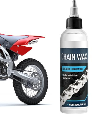 Premium Chain Lubricant - 120ml Long-Lasting Cleaner Grease, Squirt Bike Lube with Shield, Metal Drivetrain Oil with Guard, Cycling Maintenance Style, Lubricant for Riding, Park, Workshop, Rust