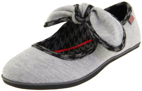 Sugar Damen Klumbsy Kat Mary Jane Flach, grau/schwarz, 39 EU