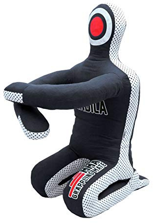 Mannequin de Lutte MMA Jiu Jitsu – Fait de Tissus en Toile Durable – Sucette MMA pour Plusieurs Exercices Non remplie (137,2 cm)