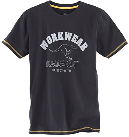 Roadsign-10723-1090-L-H. T-Shirt-schwarz/gelb