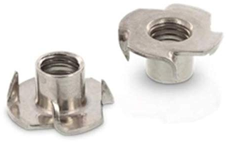 10 Stück Einschlagmutter M4, M5, M6, M8, M10 oder M12 - Edelstahl A2 (V2A) Niro INOX - DIN 6930 Innengewinde metrisch (M6)