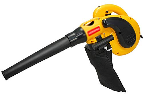 Soplador/Aspiradora Eléctrica 2 En 1,Soplador de Hojas con Cable de Mano de 2500W con Control de Velocidad Variable,para Garaje Jardín y Patio