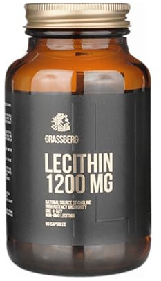Grassberg Lecithin 1200 mg (60 Caps) Unflavoured