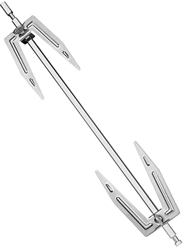 Rotisserie Forks for Chicken - Stainless Steel BBQ Grill Forks for Rotisserie Oven & Air Fryer - Meat Forks for Grilling, Cooking Accessories