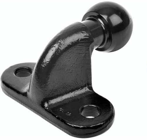 HEYOUTH Sfera Gancio Traino,Sfera di Attacco per rimorchio,bullone a Sfera da 3.5 t Ø50 mm,per Auto Camion Trattore (Nero)