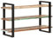YUOTYRKTEJRSG Multifunktionsbank Outdoor-FreizeitbankOutdoor-Eckbank Paletten Holz SchwarzGeeignet für Garten und Terrasse