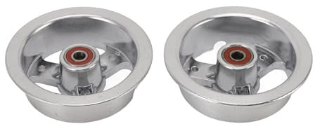 aqxreight Jante Arrière 3.50-4 en Alliage D'aluminium de 4 Pouces, Jante 3.00-4, Jante 4.10-4 avec Roulement 600RS pour Scooter électrique, Motoculteur, Souffleuse à Neige