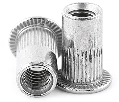 Rivet aveugle fileté en acier inoxydable, vis à écrou pour fixation, réparation, accessoire (M5)