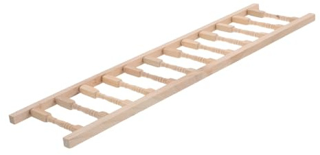 Milisten Échelle Miniature Échelle Bois Bois pour Garçon Fille Décoration de Maison de Poupée et Projet DIY Favorise la Créativité et Imagination