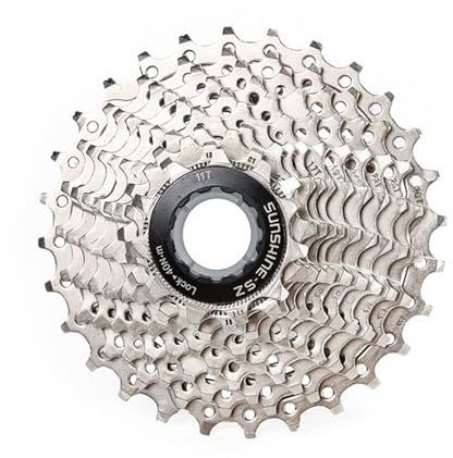 DHJKFU cykelkassett, 11-växlad kassett, 11–25 tänder, 11–28 tänder, 11–30 tänder, 11–32 tänder, 11–34 tänder, cykelkassett, lämplig för racercykel HG-kassett (11S 11–28T)