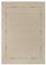 andiamo In- & Outdoor Kurzflor Louisville Webteppich ohne Flor Bordüre Teppich, Polypropylen, beige, 160x230