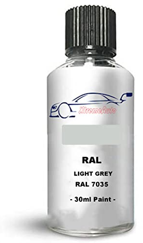 Xtremeauto Touch Up Paint Interior/Exterior RAL 7035 Light grey Dull Matt Finish Interior Scratch Repair: Wall, Cabinets, Trim, Molding, Furniture, Windows, Fascia