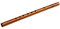 MMLFX 1pc Traditionelle 6-Loch Bambusflöte Klarinette Student Musikinstrument Holzfarbe, Onecolor
