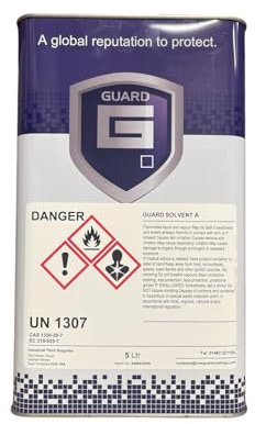 GUARD FP Industrial Grade Floor Paint For Warehouses Garages Workshops Gloss 5 Litre (5L of Thinner)