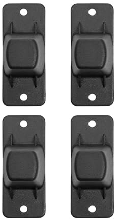 kowaku 4 pezzi fondo per bagagli supporto per valigia piede per valigia parti di ricambio universali durevoli piedi laterali per borse da viaggio accessori, stile B