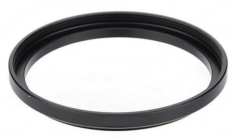 Anelli adattatori per filtro in alluminio di dimensioni multiple lavorati precisi per fotografia obiettivo DSLR Installazione rapida Adattatore per obiettivo fotocamera in alluminio