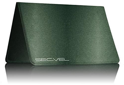 Pochette de protection brevetée pour 4 cartes | RFID NFC et bloqueur de champ magnétique | Protection de carte et organisateur pour cartes de crédit, cartes de débit, cartes d'identité | 100% protection des données vérifiée par CTC/advanced (membre du groupe RW TÜV) | Helios