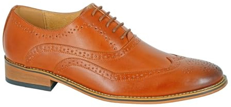 GOOR herr 5 öljett Brogue Oxfordskor