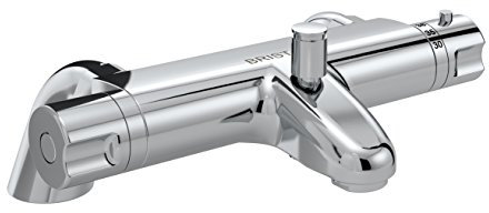 Bristan AS2 THBSM C Assure TMV2 Thermostatic Bath Shower Mixer, Chrome