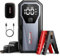 Arrancador de Coches, 12V 6000A Arrancador de Baterias de Coche,con para All Gasolina o 10L Diesel, Linterna LED,Carga Rápida, Pantalla LCD Extragrande