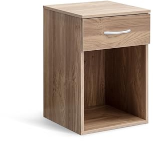 Linsar - Table de Chevet - Marron - Chevet de lit au Design Étroit, pour Adultes et Enfants, Table de Nuit en Bois