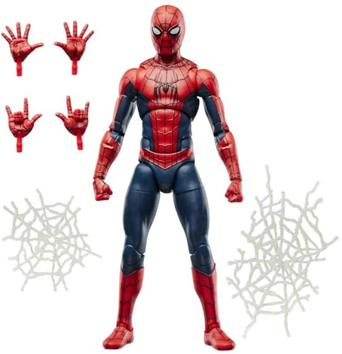 Hasbro Marvel Legends Series, Spider-Man, Set con Action Figure collezionabile da 15 cm Ispirato al Film Spider-Man Day