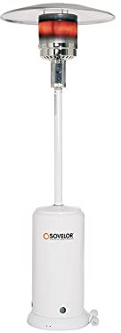 Secomat Maeva B Parasol chauffant mobile sur roues avec bruleur gaz propane