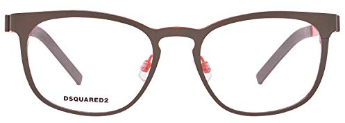 Dsquared DQ5184 51020 Dsquared2 Optical Frame DQ5184 020 51 Rechteckig Brillengestelle 51, Grau