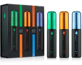 PERFUMER'S CHOICE No 9 by Victor, No 10 by Mojo and No 11 by Leo - Fragrance for Men - 3 x 50ml Eau de Parfum Gift Set, by Milton-Lloyd