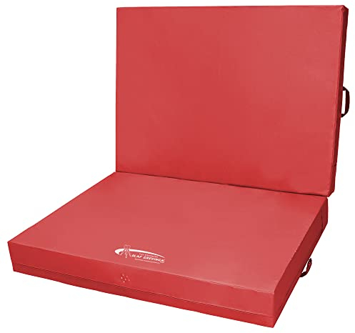 Grevinga® Vikbar mjuk golvmatta | Röd | 300 x 200 x 25 cm